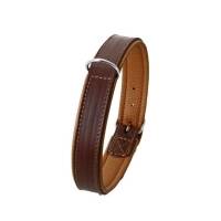 Karlie Rondo Halsband unterlegt - Braun — 27mm/70cm