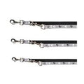 Trixie Verlängerungsleine Silver Reflect - Pfotenmotiv — 2m/20mm