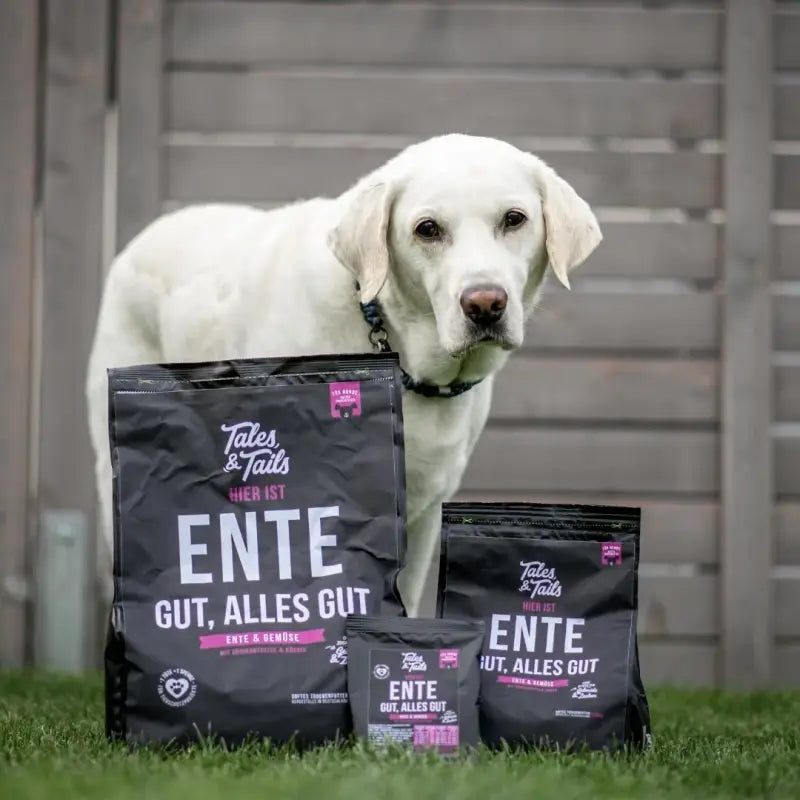 "Ente gut, alles gut" - softes Trockenfutter mit 70% Ente - 3 x 4kg