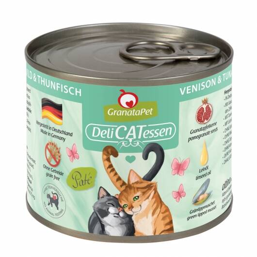 6 x GranataPet Delicatessen Dose Wild & Thunfisch — 200g x 6 Stück