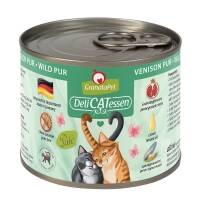 6 x GranataPet Delicatessen Dose Wild PUR — 200g