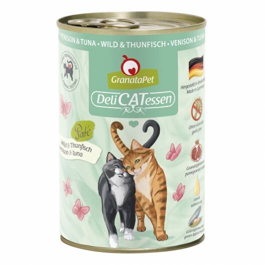 6 x GranataPet Delicatessen Dose Wild & Thunfisch — 200g x 6 Stück