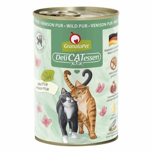 6 x GranataPet Delicatessen Dose Wild PUR — 200g