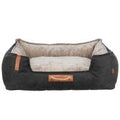 Trixie BE NORDIC Bett Föhr - schwarz/sand 80 × 60 cm