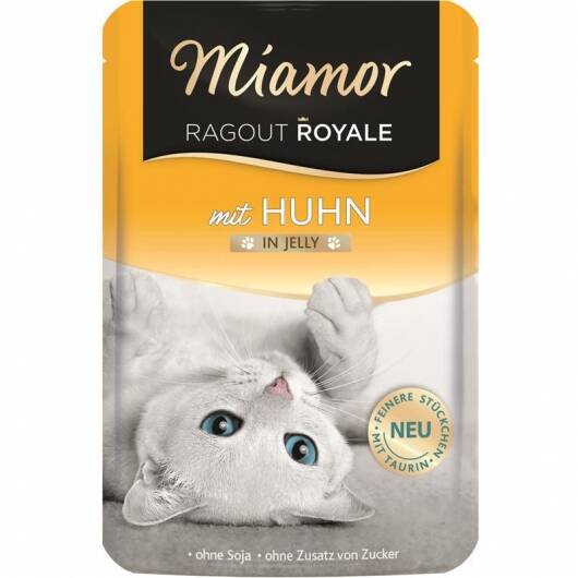 22 x Miamor Ragout Royale in Jelly 100g — Kaninchen