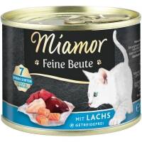 12 x Miamor Dose Feine Beute Lachs — 400g