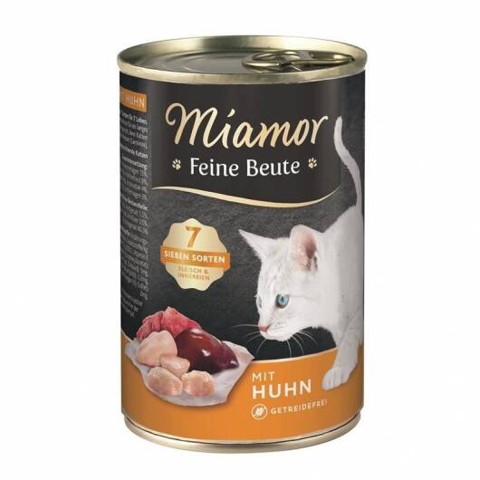 12 x Miamor Dose Feine Beute Huhn — 185g
