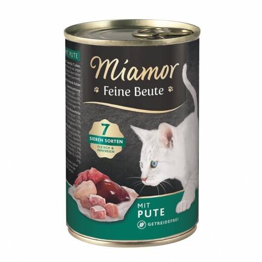 12 x Miamor Dose Feine Beute Pute — 185g