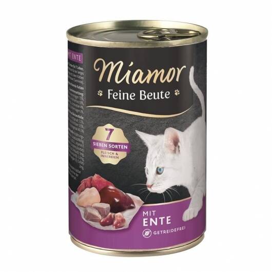 12 x Miamor Dose Feine Beute Ente — 185g