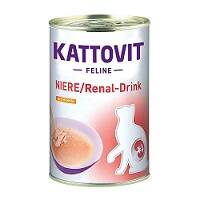 24 x Kattovit Niere/Renal-Drink mit Huhn 135ml
