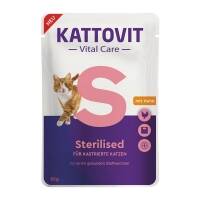 24 x Kattovit PB Vital Care Sterilised 85g