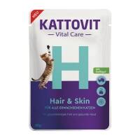 24 x Kattovit PB Vital Care Hair & Skin 85g