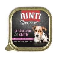 11 x Rinti Schale Feinest Geflügel Pur & Ente 150g
