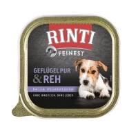 11 x Rinti Schale Feinest Geflügel Pur & Reh 150g
