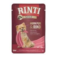 10 x Rinti PB Gold Huhn Pur & Rind 100g
