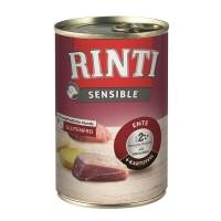 12 x Rinti Dose Sensible Ente & Kartoffel mit Hühnerleber 400g