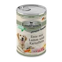 6 x Landfleisch Dog Classic Ente mit Lamm & Kartoffeln — 800g