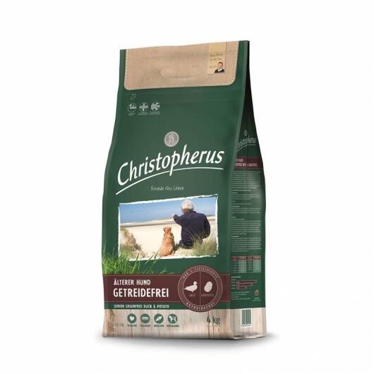 Christopherus Getreidefrei Senior Ente + Kartoffel — 4kg