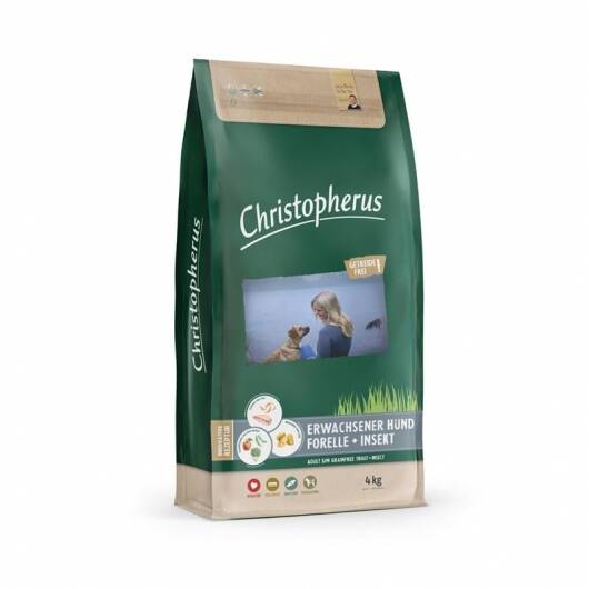 Christopherus Getreidefrei Forelle & Insekt — 750g