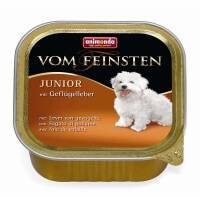 22 x Animonda vom Feinsten 150g verschiedene Sorten — Animonda vom Feinsten Adult Rind & Putenherzen 150g