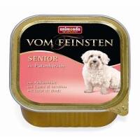 22 x Animonda vom Feinsten 150g verschiedene Sorten — Animonda vom Feinsten Senior Putenherz 150g