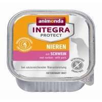 11 x Animonda Dog Schale Integra Protect Niere Schwein 150g