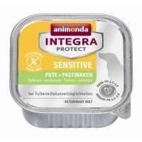 11 x Animonda Dog Schale Integra Protect Sensitiv Pute 150g