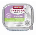 16 x Animonda Cat Schale Integra Protect Diabetes mit Putenherzen 100g