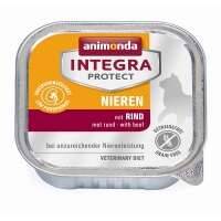 16 x Animonda Cat Schale Integra Protect Niere mit Rind 100g