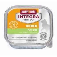 16 x Animonda Cat Schale Integra Protect Niere mit Pute 100g