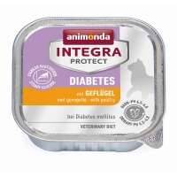 16 x Animonda Cat Schale Integra Protect Diabetes mit Geflügel 100g