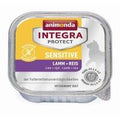 16 x Animonda Cat Schale Integra Protect Sensitiv mit Lamm & Reis 100g