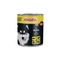 6 x AMORA Dog Fleisch Pur Huhn 800g