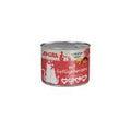 6 x Amora Cat Dose Fleisch Pur mit Geflügelherzen — 400g