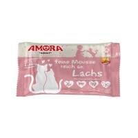 10 x Amora Cat PB feine Mousse reich an Lachs 4x100g