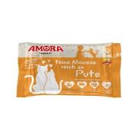 10 x Amora Cat PB feine Mousse reich an Pute 4x100g