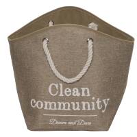 D&D Katzenhöhle Laundry Bag — Taupe