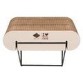 D&D Wandregal aus Pappe David - braun/beige — S-30x29x24cm