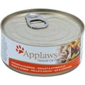 24 x Applaws Cat Dose Hühnchenbrust & Kürbis 156g