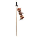 Duvoplus Cat Toy Spielangel Catchy knitted Bälle - braun