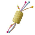 Duvoplus Cat Toy Jolly Rolle mit Seilen - gelb