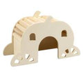 Duvoplus Brückenhaus aus Holz — 15x7x9cm