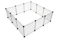 Duvoplus modulares Kleintiergehege - schwarz