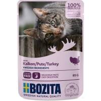 12 x Bozita Pouch Häppchen in Soße mit Pute 85g