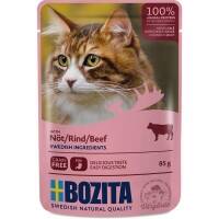 12 x Bozita Pouch Häppchen in Gelee mit Rind 85g