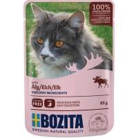 12 x Bozita Pouch Häppchen in Gelee mit Elch 85g