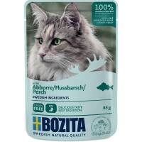 12 x Bozita Pouch Häppchen in Gelee mit Flussbarsch 85g