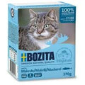 6 x Bozita Cat Tetra Recard Häppchen in Gelee Makrele 370g