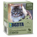 6 x Bozita Cat Tetra Recard Häppchen in Gelee Kaninchen 370g