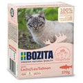 6 x Bozita Cat Tetra Recard Häppchen in Soße Lachs 370g